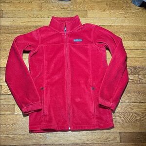 Columbia Kids Red Fleece Jacket